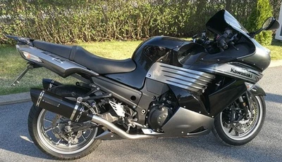 For Suzuki Hayabusa GSX1300R 2008-2020 Exhaust Mid Link Pipe Muffler Left Right - image 1 of 4