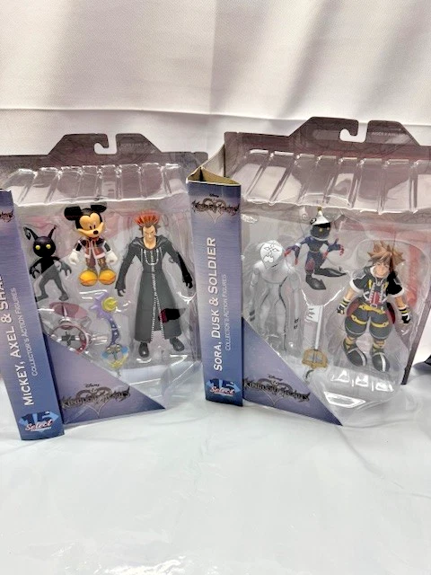 *LOT OF 2*Diamond Select Kingdom Hearts Action Figures Series 1 - Image 1 of 4