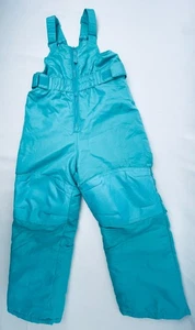 Usado en Excelente Condición Cherokee Snow Babero Mono 4T Azul Turquesa Impermeable Traje de Nieve - Imagen 1 de 5