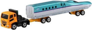 Takara Tomy Long Type Tomica No. 122 Mitsubishi Fuso Super Great H5 Shinkansen - Picture 1 of 2