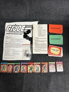 G.I. Joe Real American Hero Adventure Board Game 1982 Game Pieces Gijoe Gi.joe - Picture 1 of 5