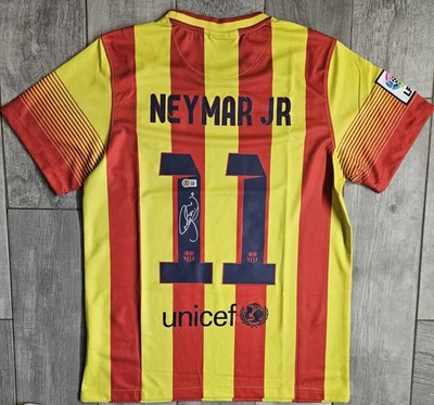 Neymar Jr Signed FC Barcelona Soccer Jersey #11 Beckett BAS COA - Image 1 of 4