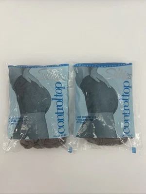 De colección Nuevas Pantimedias Para Mujer 070602 Silkies Queen Beige XXL Miel Sandalia Pie Foto 1 de 4