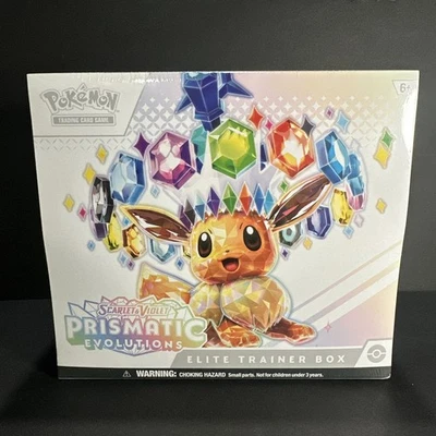 Prismatic Evolutions ETB Factory Sealed! - Image 1 of 4