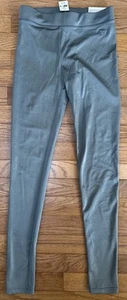 NWT! Victoria’s Secret PINK Silver Gray Workout Leggings Pants Women’s XS - Picture 1 of 5