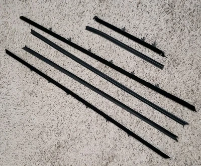 1968-1969 Camaro Firebird Front Door & Rear Quarter Window Felt Partial Set  - Image 1 of 4