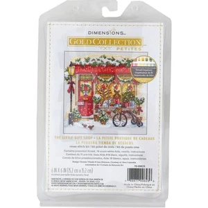 Dimensions Gold Petite Counted Cross Stitch Kit 6"X6"-The Little Gift Shop (18 C - Picture 1 of 7