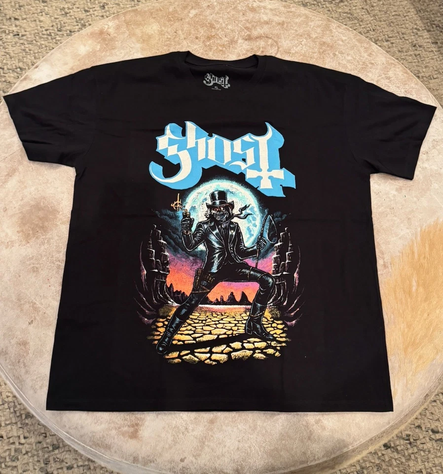 Official Ghost Skeletour 2025 Papa Mexico City Tour Shirt Licensed Official Wow! - image 1 of 3