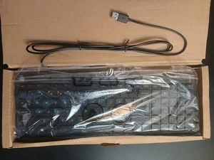 NEW - HP Galeras SK-2028 Wired USB Slim PC QWERTY Keyboard - Black - 801526-001 - Picture 1 of 5