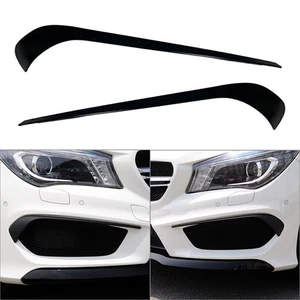 Parachoques delantero para Mercedes Benz CLA C117 2013-2015 ABS Lip Splitter alerón - Imagen 1 de 5
