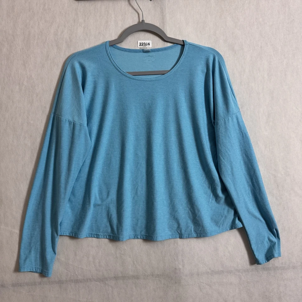 Camisa Pullover Beyond Yoga Para Mujer Talla Mediana Azul Peso Pluma Daydreamer Foto 1 de 4
