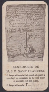 Holy card antico de Religion Catolica santino immagine pieuse estampa - Foto 1 di 1