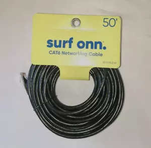 Cable Surf ONN 50' CAT6 cable de red enrutadores cable módems concentradores - Imagen 1 de 3