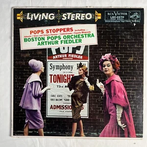 ARTHUR FIEDLER Pops Stoppers 1959 Vinyl LP RCA Living Stereo LSC-2270 - VG+ - Picture 1 of 4