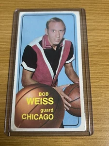 1970-71 Topps Basketball Bob Weiss - Chicago Bulls 16 - Picture 1 of 2
