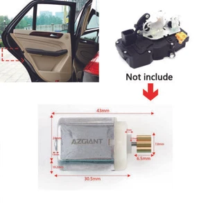 Motor actuador de pestillo de puerta eléctrico de automóvil genuino para Saab 9-3 Saab 9-3x 2003-2012 - Imagen 1 de 12