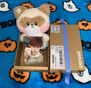 ZB1 Zhang Hao Zhanghao Hanini Line Friends Zeroni Mini Plush Doll W/ Photocard - Picture 1 of 2