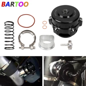 50mm Turbocharger V-Band Blow Off Valve 35psi Boost BOV Aluminum Clamp Spring - Picture 1 of 7