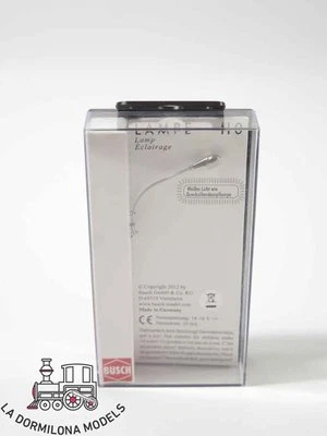 LS4191 - BUSCH 4191 H0 Wandleuchte Siemens AHL 52 / Lampara de pared (c134) - Immagine 1 di 2