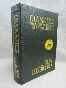DIANETIK L RON HUBBARD GEDENKLEDERAUSGABE 1985 VERGOLDET GEPRÄGT - Bild 1 von 6