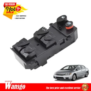For Honda Civic 2006-11 EX/DX/LX/GX 1.3L 1.8L Switch Master Power Window Control - Foto 1 di 7