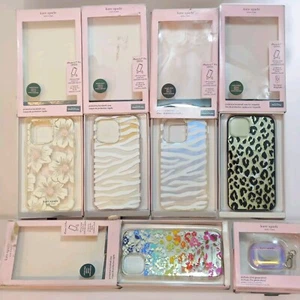 Lot Of 6- Kate Spade NY- 5 iPhone Cases & 1 AirPod Case 🍎 - Picture 1 of 17