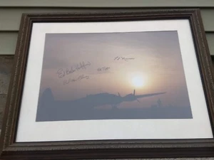 Band of Brothers signed 22x14 photo autographed 101st Airborne E Co RARE 1 of 1 - Picture 1 of 8