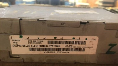 Módulo de control de navegación Saab 9-5 Turbo Chasis 2001-2003 09389729 Foto 1 de 4