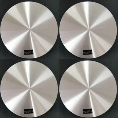 Tapacubos centrales de rueda de 5 orejetas de aluminio liso 4P CHEVY GMC 15 bujes cubiertas de tuercas de llanta Foto 1 de 3