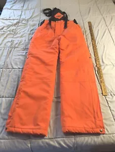 Vintage Winchester Hunting Overalls Size Medium Insulated Leg Zippers Work Great - Picture 1 of 15