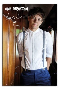 88310 One Direction Louis Portrait Large Maxi Wall Decor Wall Print Poster - Picture 1 of 7