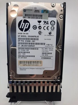 507127-B21 507284-001 HP 300GB 10000RPM 6Gbps Dual Port 2.5" SAS HDD Hard Drive - Image 1 of 2