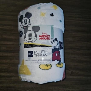 Disney Mickey Mouse Oversized Plush, the Big One Throw 5ft x 6ft NWT - Picture 1 of 4