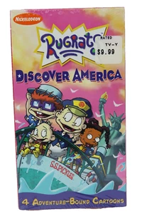 Rugrats Discover America VHS Video New and Sealed - Picture 1 of 6