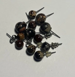 Best Quality Breciated Jasper Earrings - Picture 1 of 3