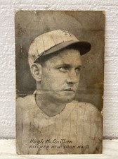 1922-27 Exhibits Baseball Card Hugh McQuillan New York Giants Pitcher NL