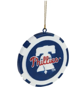 Philadelphia Phillies Gameday Poker Chip Ornamento Oficial MLB Béisbol - Imagen 1 de 5