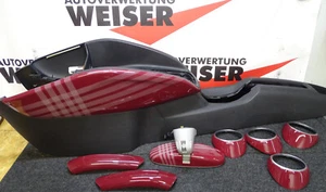 Union Square Interieur Weinrot Karo Dekor AUDI A1 8X Bj11 8X0857511D 8X0863240 - Bild 1 von 17