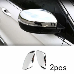 Fit For 2015 2016-2020 Ford edge ABS chrome exterior rear view mirror cover trim - Picture 1 of 6