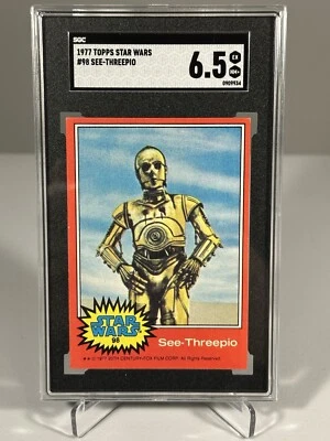1977 Topps Star Wars #98 See-Threepio SGC 6.5 - Image 1 of 3