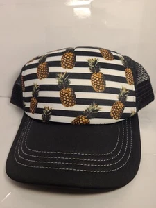 PINEAPPLE CONVICT Snapback Trucker Hat Reverse Stiching OSFA - Picture 1 of 2