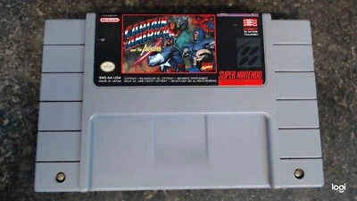 Captain America And The Avengers SNES (Super Nintendo) только в коробке - Изображение 1 из 4