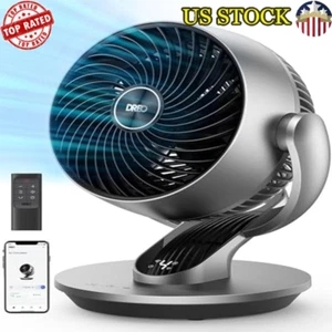 Smart Air Circulator Fan 70ft Remote Control 4 Speeds 5 Modes Desk Bedroom New - Picture 1 of 6