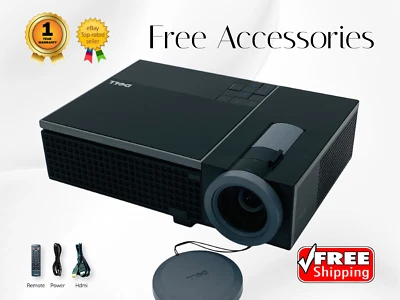 DLP Projector 3,500 Lumens 4K Input Support Closed Captioning + 1 Year Warranty - Image 1 of 4