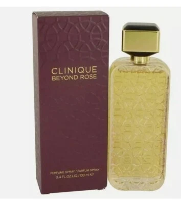 NUEVO CLINIQUE BEYOND ROSE PERFUME SPRAY 3.4 FL FRAGANCIA PERFUME SELLADO EN CAJA Foto 1 de 4