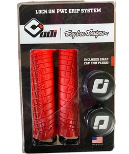 Empuñaduras Odi Troy Lee con anillos de bloqueo Waverunner rojo Yamaha Superjet Kawasaki - Imagen 1 de 1