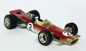 Quartzo 1/43 - 4007 Lotus 49B Jackie Oliver Belgian GP 1968 Diecast F1 Car - Foto 1 di 4