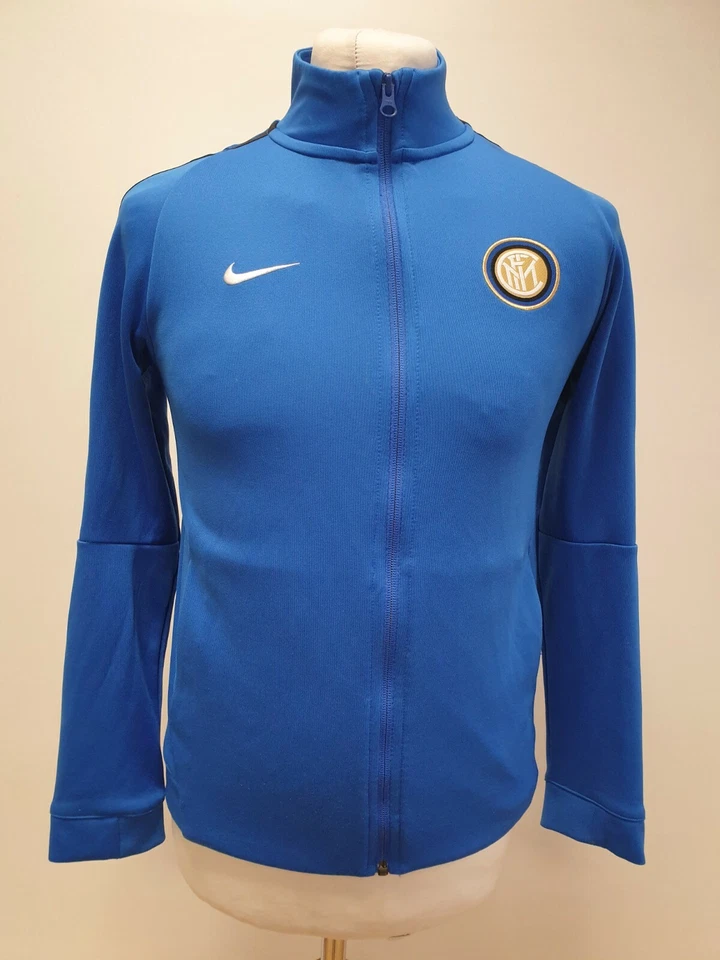 MM666 BOYS NIKE BLUE INTER MILAN FC TRACKSUIT SPORTS TOP  UK 13-15 YRS - Image 1 of 3