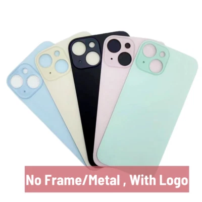 Big Hole Back Glass Cover Replacement Lot For i Phone 8 XR XS 11 12 13 14 15 Pro - Image 1 of 4