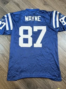 Reebok Reggie Wayne #87 Indianapolis Colts Trikot Herren Größe Medium Blau NFL RbK - Bild 1 von 8